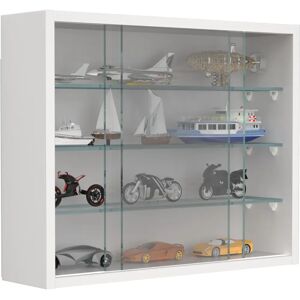 VCM Drivalo Wall Cabinet - Glass Shelves & Sliding Doors VCM Drivalo Wall Cabinet - Glass Shelves & Sliding Doors