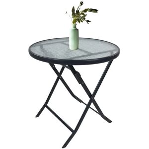 VCM Gartentisch - Klappbar, 70cm Durchmesser - Gartenmöbel VCM Gartentisch - Klappbar, 70cm Durchmesser - Gartenmöbel