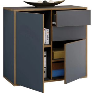 VCM Salia Büro-Schrank - Anthrazit & Honig-Eiche VCM Salia Büro-Schrank - Anthrazit & Honig-Eiche