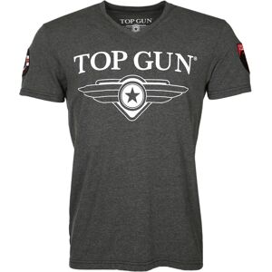 Top Gun TG20191004 V-hals korte mouwen T-shirt Top Gun TG20191004 V-hals korte mouwen T-shirt