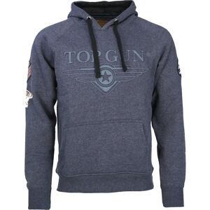 TOP GUN Modell TG20191025 Kapuzenpullover Dunkelblau TOP GUN Modell TG20191025 Kapuzenpullover Dunkelblau
