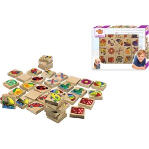 Juego de Memoria Eichhorn - Juego de Madera de Colores para Niños Juego de Memoria Eichhorn - Juego de Madera de Colores para Niños