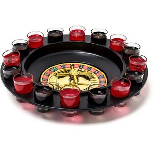 Relaxdays 10010182 Roulette Trinkspiel Partyspiel Mit Drehrad Schnapsgläsern & Kugeln Roulettespiel Für Partys 18-99 Rot/Schwarz Relaxdays 10010182 Roulette Trinkspiel Partyspiel Mit Drehrad Schnapsgläsern & Kugeln Roulettespiel Für Partys 18-99 Rot/Schwarz