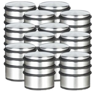 Relaxdays Stainless Steel Door Stopper - 12 pcs - Heavy Duty, Non-Slip Relaxdays Stainless Steel Door Stopper - 12 pcs - Heavy Duty, Non-Slip