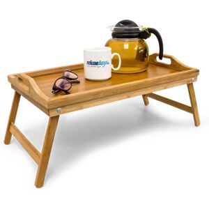 RELAXDAYS - 2-piece natural bamboo MDF - Tray RELAXDAYS - 2-piece natural bamboo MDF - Tray