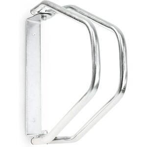 Relaxdays Wall Bike Rack - Suitable for All Bike Types, 180° Tilt, Galvanized Steel Relaxdays Wall Bike Rack - Suitable for All Bike Types, 180° Tilt, Galvanized Steel