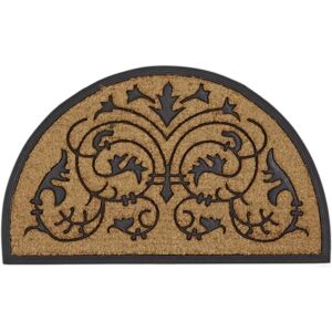 Relaxdays Coconut Half-round Indoor/outdoor Door Mat - 100x60 cm Relaxdays Coconut Half-round Indoor/outdoor Door Mat - 100x60 cm