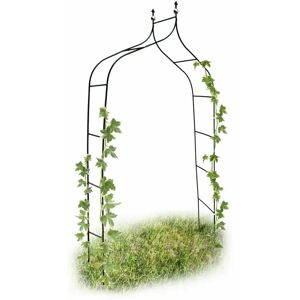 Relaxdays Garten Metallbogen - Für Kletterpflanzen, 240cm Relaxdays Garten Metallbogen - Für Kletterpflanzen, 240cm