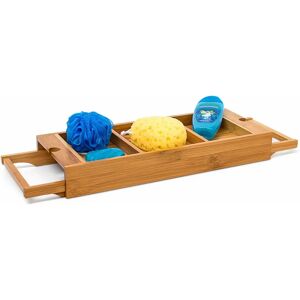 Relaxdays Bamboe Badplank - Verstelbaar, 3 Vakken, Geschikt voor Alle Badkuipen Relaxdays Bamboe Badplank - Verstelbaar, 3 Vakken, Geschikt voor Alle Badkuipen