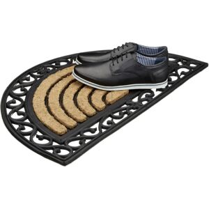 Relaxdays Door Mat - Natural Coconut Fibers - Non-Slip - Indoor & Outdoor Relaxdays Door Mat - Natural Coconut Fibers - Non-Slip - Indoor & Outdoor