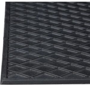 Relaxdays 10020202 Door Mat - Rectangular Black Relaxdays 10020202 Door Mat - Rectangular Black