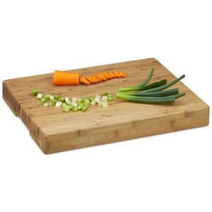 Relaxdays Bamboo Cutting Board - Durable, Striped, 45x35cm - Kitchen Relaxdays Bamboo Cutting Board - Durable, Striped, 45x35cm - Kitchen