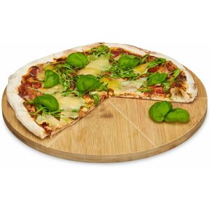 Relaxdays Bamboo Round Pizza Board - 33cm Relaxdays Bamboo Round Pizza Board - 33cm