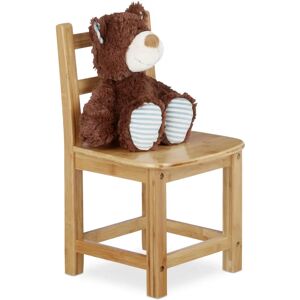 Relaxdays Chaise Rustique pour Enfants en Bambou - Siège Chambre - Publicité Relaxdays Chaise Rustique pour Enfants en Bambou - Siège Chambre - Publicité