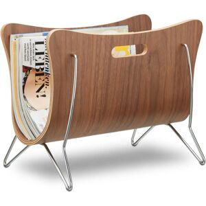 Relaxdays Magazine Rack - Durable Wooden Organizer for DIN A4 Relaxdays Magazine Rack - Durable Wooden Organizer for DIN A4