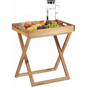 Relaxdays Compact Foldable Tray - Side Table Relaxdays Compact Foldable Tray - Side Table