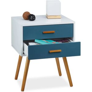 RELAXDAYS 2 Nightstands Scandinavian Retro - Nightstand RELAXDAYS 2 Nightstands Scandinavian Retro - Nightstand