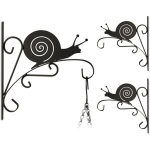 Relaxdays Wall Hook for Plants - Rustic Style - Supports 10kg Relaxdays Wall Hook for Plants - Rustic Style - Supports 10kg