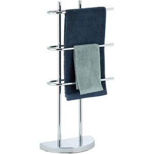 Relaxdays Silver Freestanding Towel Rack - Bathroom & Kitchen Relaxdays Silver Freestanding Towel Rack - Bathroom & Kitchen