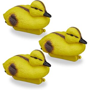 Relaxdays Set de Patitos Decorativos - Decoración para Jardín Relaxdays Set de Patitos Decorativos - Decoración para Jardín