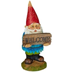 Relaxdays Gnomo de Jardín - Estatua de Jardín Relaxdays Gnomo de Jardín - Estatua de Jardín
