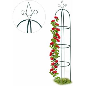 Relaxdays Plantensteun Obelisk - Klimrek voor Planten Relaxdays Plantensteun Obelisk - Klimrek voor Planten