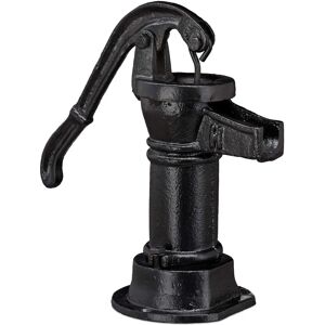 Relaxdays Cast Iron Garden Water Pump - Rustic Antique Garden Decor Relaxdays Cast Iron Garden Water Pump - Rustic Antique Garden Decor