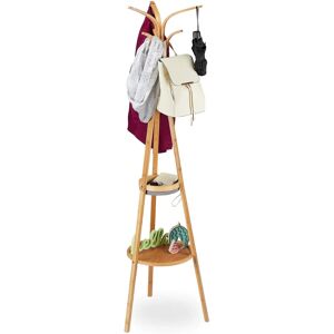 Relaxdays Wooden Tree-Shaped Bamboo Coat Rack - Home & Office Relaxdays Wooden Tree-Shaped Bamboo Coat Rack - Home & Office
