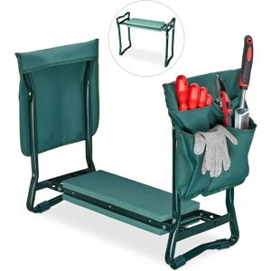 RELAXDAYS Garden Kneeling Bench - Green, Foldable, 150kg Max RELAXDAYS Garden Kneeling Bench - Green, Foldable, 150kg Max