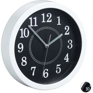 Relaydays Set of 3 Wall Clocks - Classic Design, Silent, 20cm Relaydays Set of 3 Wall Clocks - Classic Design, Silent, 20cm