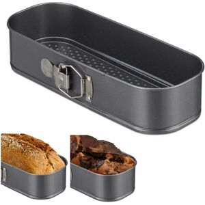Relaxdays Moule à Gâteau Ovale - Acier au Carbone, Base Démontable - Publicité Relaxdays Moule à Gâteau Ovale - Acier au Carbone, Base Démontable - Publicité