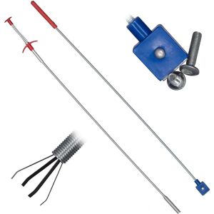 Relaxdays 10x Grabbing Tools Set - 600 mm Silver Relaxdays 10x Grabbing Tools Set - 600 mm Silver