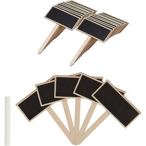 Relaxdays 10028796 Pflanzzubehör - Wiederverwendbare Holzpflanzenetiketten Relaxdays 10028796 Pflanzzubehör - Wiederverwendbare Holzpflanzenetiketten