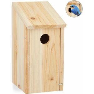 Relaxdays Hanging Wooden Nesting Box (10028874) Relaxdays Hanging Wooden Nesting Box (10028874)