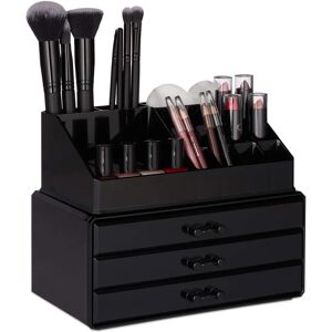 Relaxdays 2 Makeup Organizers Acrylic 19x23.5x14cm - Makeup Organizer Relaxdays 2 Makeup Organizers Acrylic 19x23.5x14cm - Makeup Organizer