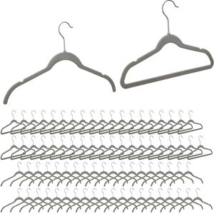 RELAXDAYS - Velvet Hangers Set 80, Slim, Anti-Slip, Rotatable - Clothes RELAXDAYS - Velvet Hangers Set 80, Slim, Anti-Slip, Rotatable - Clothes