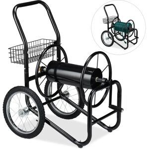Relaxdays Carrello per Tubo da Giardino - Stabile, Portatile, 90m Relaxdays Carrello per Tubo da Giardino - Stabile, Portatile, 90m