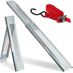 RELAXDAYS Rampa telescópica de carga en acero - 225kg, 2m RELAXDAYS Rampa telescópica de carga en acero - 225kg, 2m