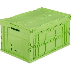 Relaxdays - 2 Storage Boxes with Lid - Green - Storage & Organization Relaxdays - 2 Storage Boxes with Lid - Green - Storage & Organization
