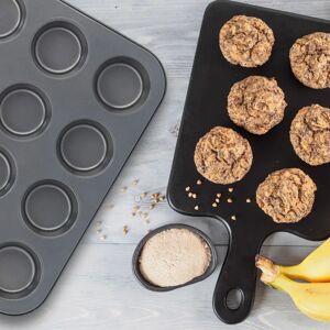 Relaxdays Muffin Mold Set 2 pcs - Non-stick 8cm Relaxdays Muffin Mold Set 2 pcs - Non-stick 8cm