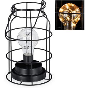 RELAXDAYS Vintage Industrial Table Lamp - Nera - Table Lamp RELAXDAYS Vintage Industrial Table Lamp - Nera - Table Lamp