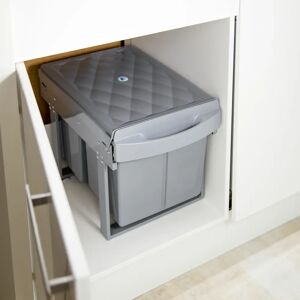 Relaxdays Waste Container - Space-saving, 2 bins, Under Sink Relaxdays Waste Container - Space-saving, 2 bins, Under Sink