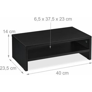 Relaxdays Monitor Mount - Adjustable, Space-saving, Modern Relaxdays Monitor Mount - Adjustable, Space-saving, Modern