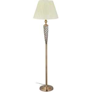 Relaxdays Gouden Staande Lamp Retro Stijl - Verlichting Relaxdays Gouden Staande Lamp Retro Stijl - Verlichting