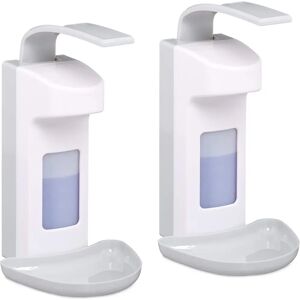 RELAXDAYS Wall-mounted Dispenser - 500ml - White RELAXDAYS Wall-mounted Dispenser - 500ml - White