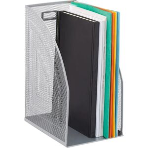 Relaxdays Metal File Organizer Set - 4 A4 Mesh Office Storage Relaxdays Metal File Organizer Set - 4 A4 Mesh Office Storage