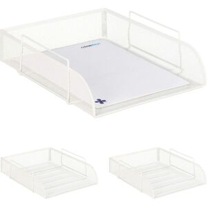 Relaxdays White Document Organizer A4 - Office Supplies Relaxdays White Document Organizer A4 - Office Supplies