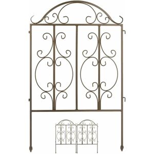Elegáns kertkötéssorozat - 98x190.5cm bronz - Kertkerítéspanelek Elegáns kertkötéssorozat - 98x190.5cm bronz - Kertkerítéspanelek