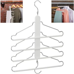 Relaxdays Space-Saving Clothes Hangers Set - 2 Pcs Relaxdays Space-Saving Clothes Hangers Set - 2 Pcs
