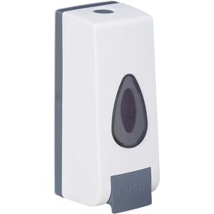 Relaxdays Wall-mounted Soap Dispenser Set - 350ml, White Relaxdays Wall-mounted Soap Dispenser Set - 350ml, White
